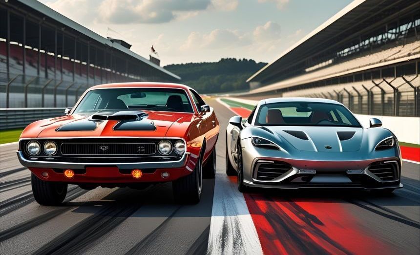 ความแตกต่างของ Muscle Car กับรถรถสปอร์ต 