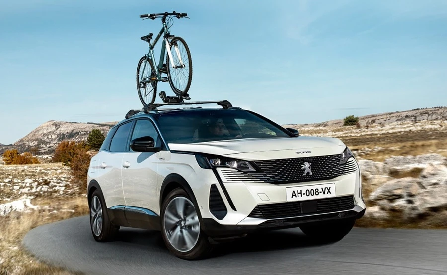 มิติตัวถังของ Peugeot 3008
