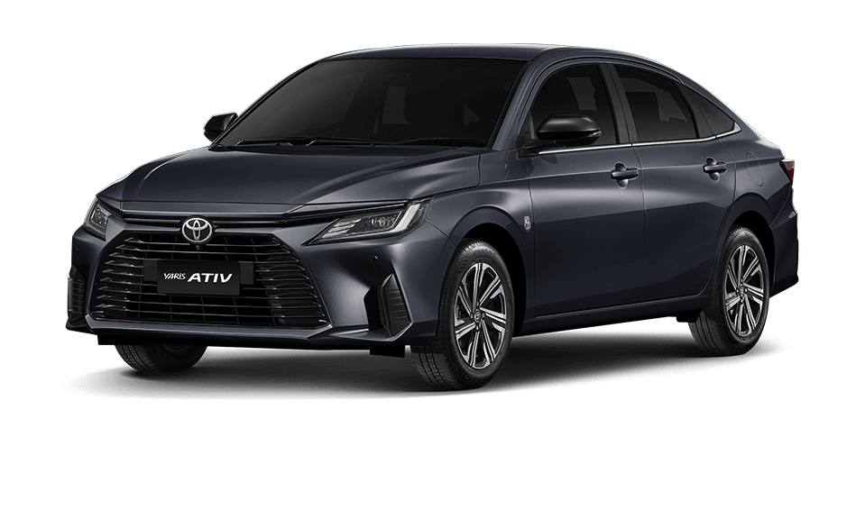มิติตัวถังของ Toyota Yaris Ativ