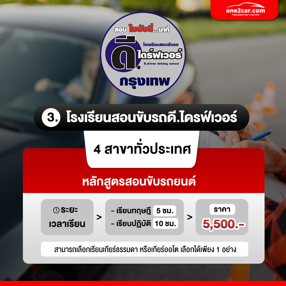โรงเรียนสอนขับรถ ดี.ไดรฟ์เวอร์