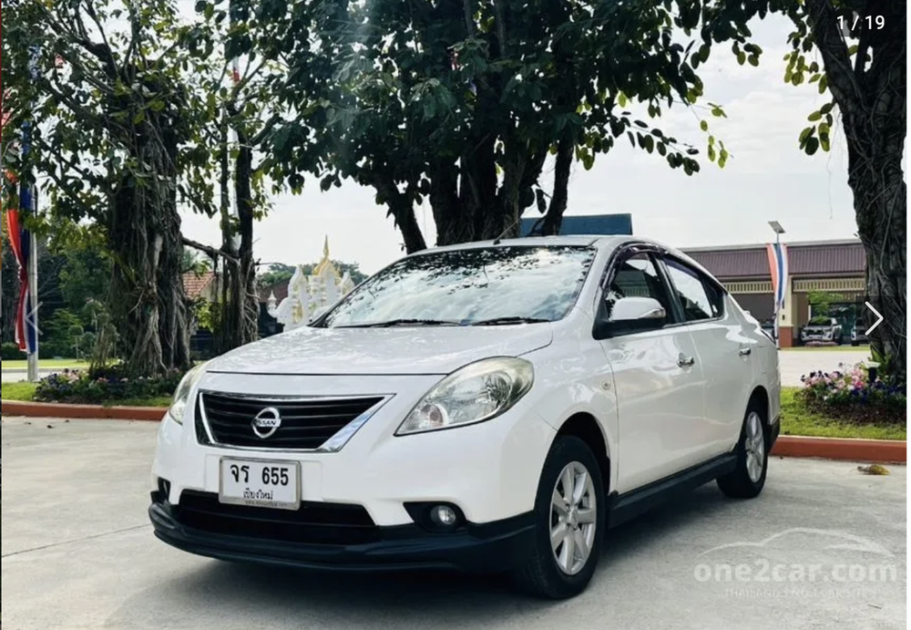 2012 Nissan Almera 1.2 (ปี 11-19) VL Sedan