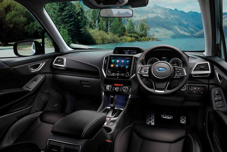 ภายในของ Subaru Forester
