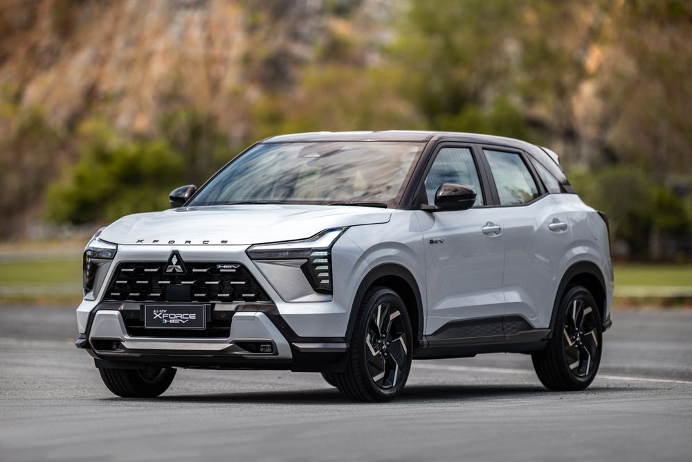 มิติตัวถังของ Mitsubishi XForce HEV