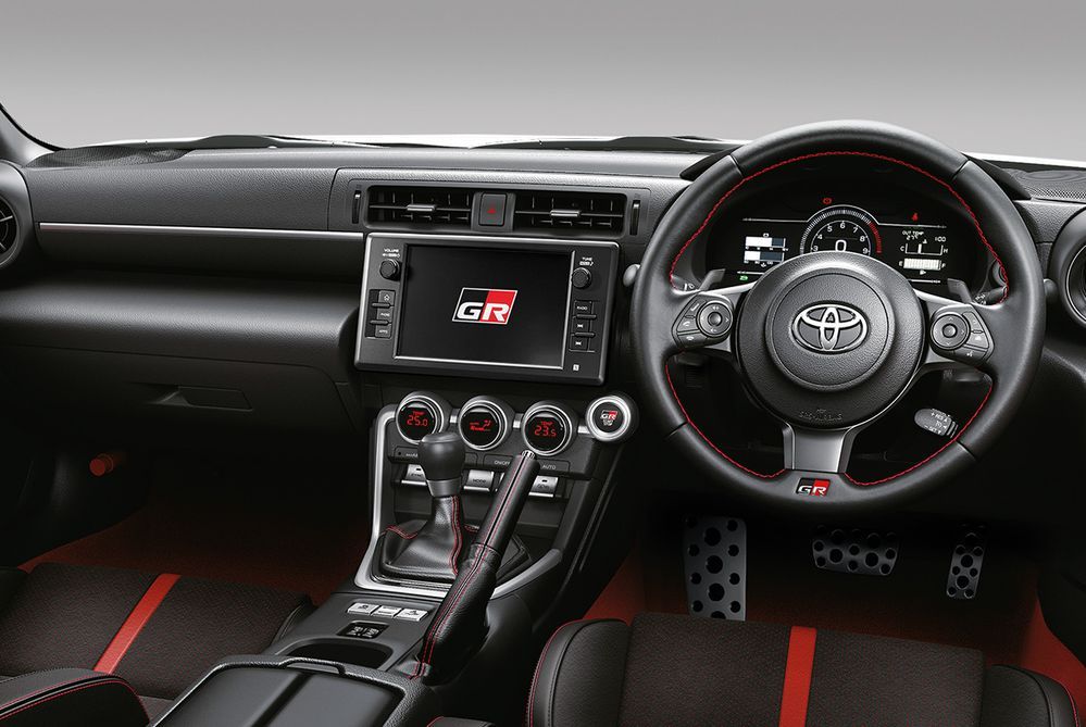 ภายในของ Toyota GR86