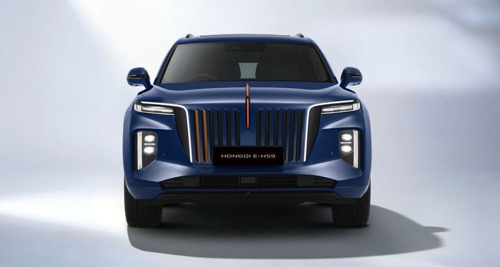 ด้านหน้า HONGQI E-HS9