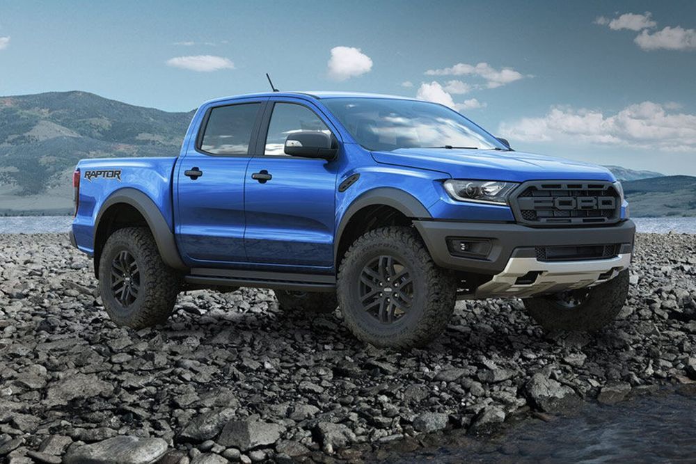 การออกแบบของ Ford Ranger Raptor โฉมเก่า