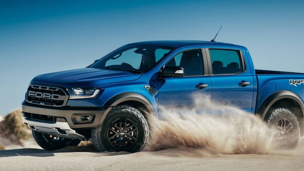 การออกแบบของ Ford Ranger Raptor โฉมเก่า