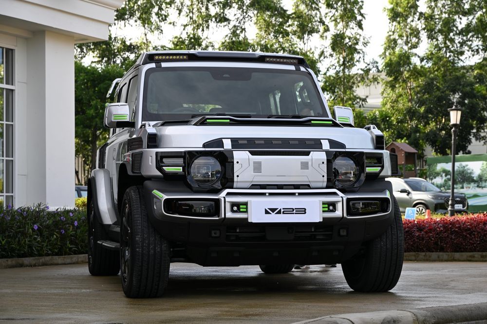 ดีไซน์ภายนอกของ CHERY V23