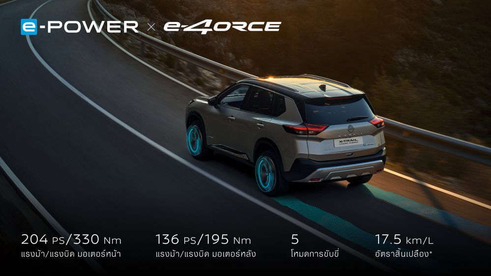 ขุมพลังแบบ e-POWER ทำงานยังไง?