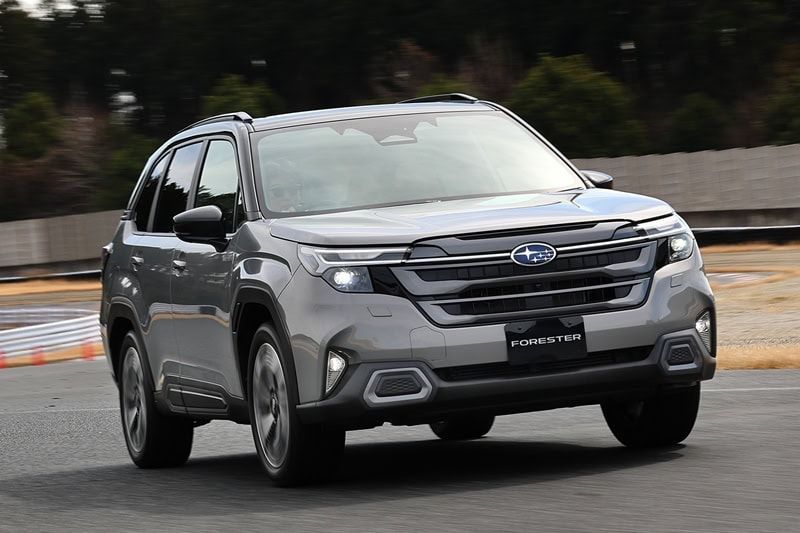 มิติตัวถังของ Subaru Forester โฉมล่าสุด