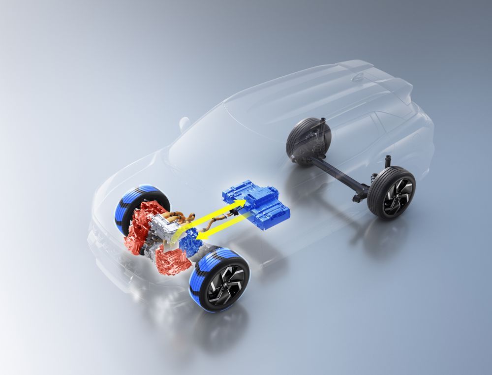 เครื่องยนต์ของ Mitsubishi XForce HEV