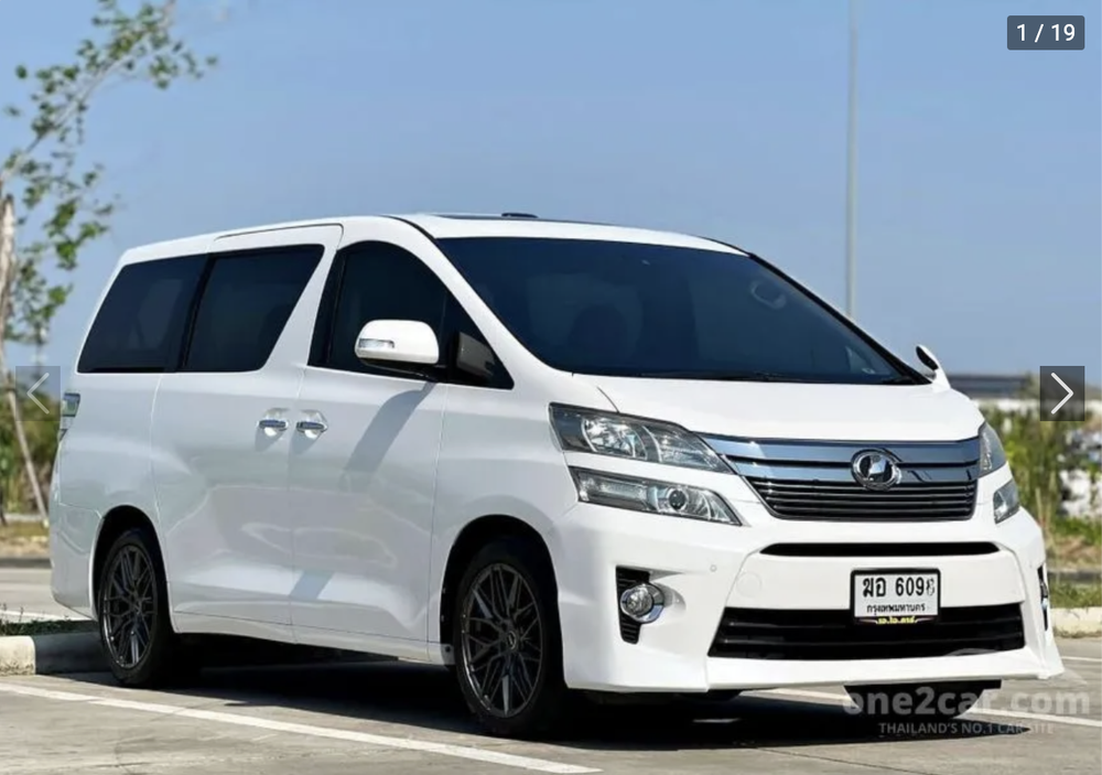 2012 Toyota Vellfire 2.4