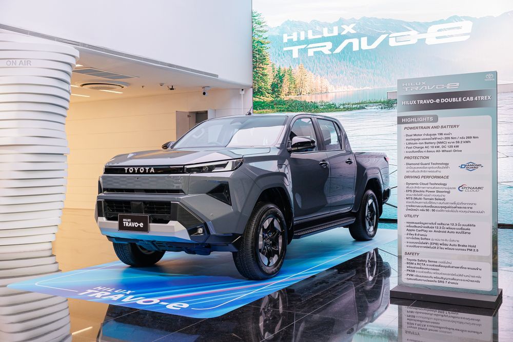 รายละเอียด Toyota Hilux Travo-e (ไฟฟ้า 100%)
