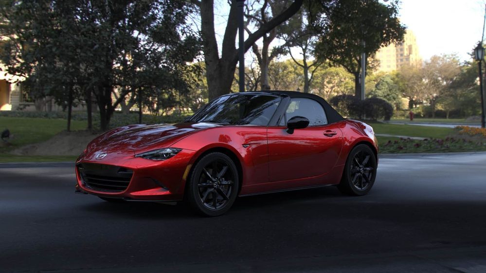 การดีไซน์โดยรวมของ Mazda MX-5