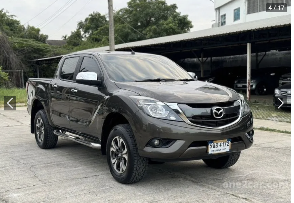 Mazda BT 50 Pro 4 ประตู เครื่อง 2.2 Auto ดีเซล ปี 2017