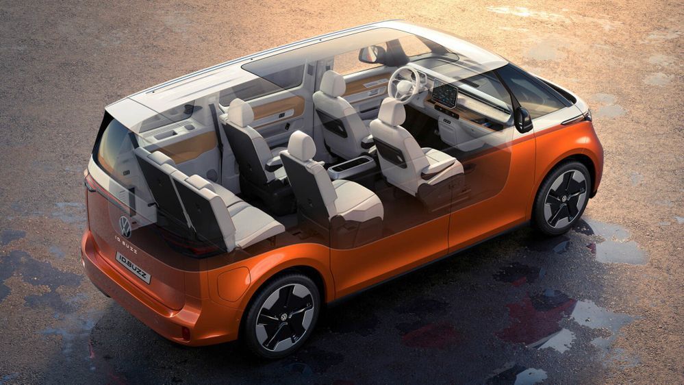 Volkswagen ID.Buzz รถตู้ไฟฟ้า หน้าตาคลาสสิค!