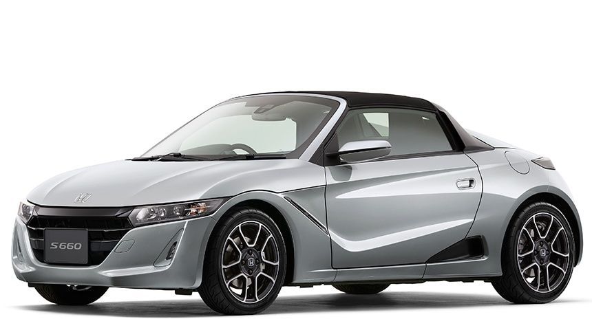 มิติตัวถังของ Honda S660
