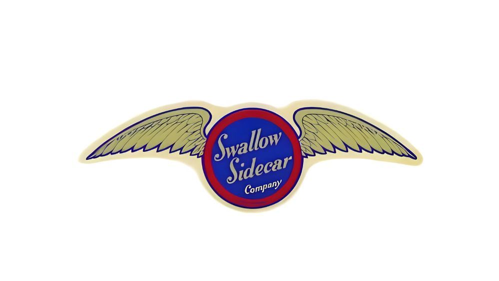 โลโก้ยุคแรกของการก่อตั้ง Swallow Sidecar Company