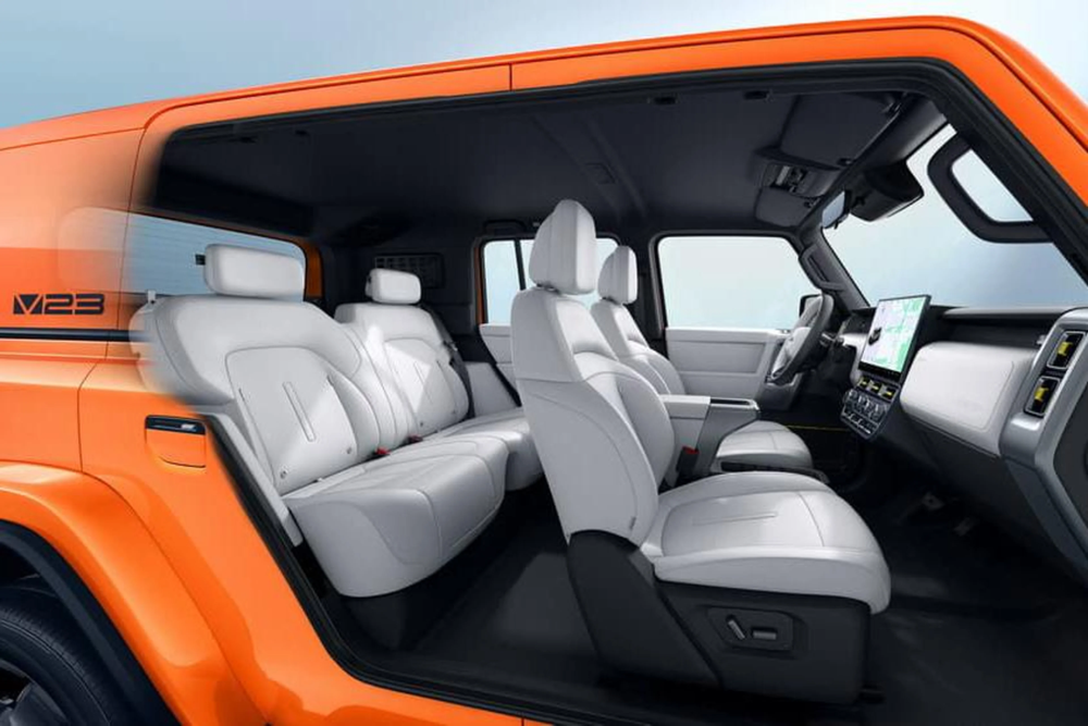 ดีไซน์ภายในของ CHERY V23