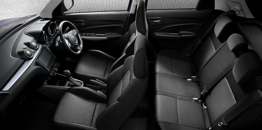 ภายในของ Suzuki Swift