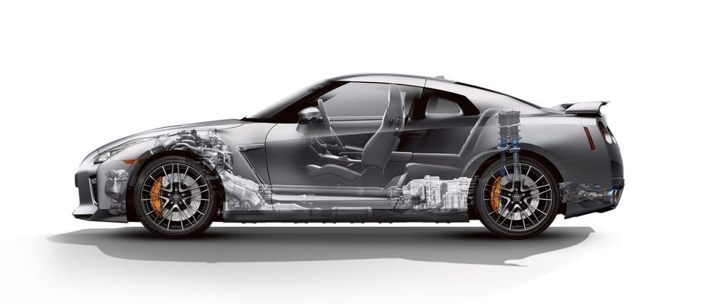 ช่วงล่างของ Nissan GT-R R35