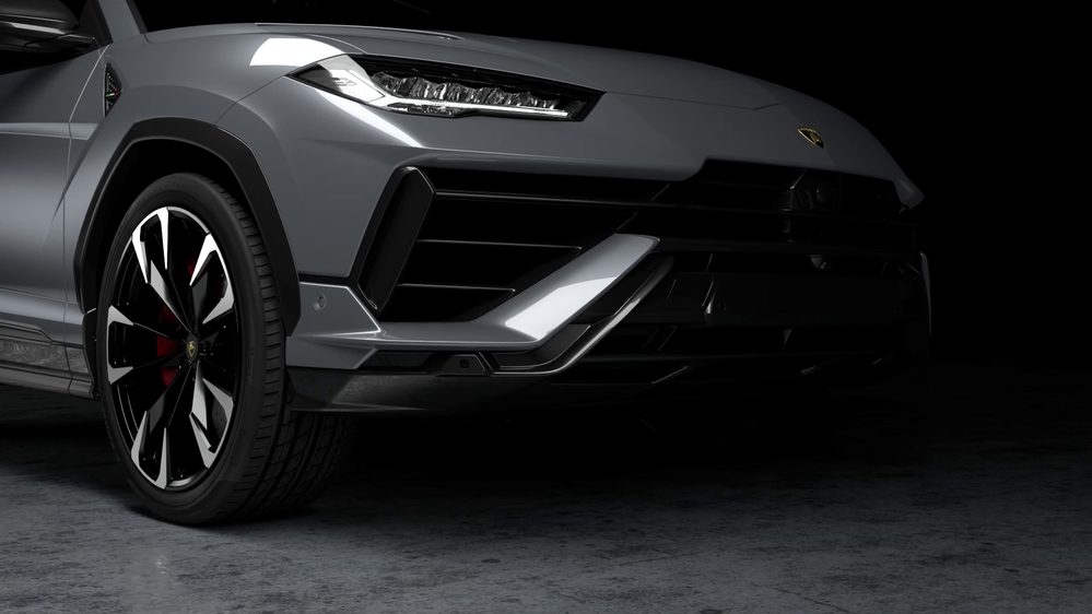 มิติตัวถังของ Lamborghini Urus