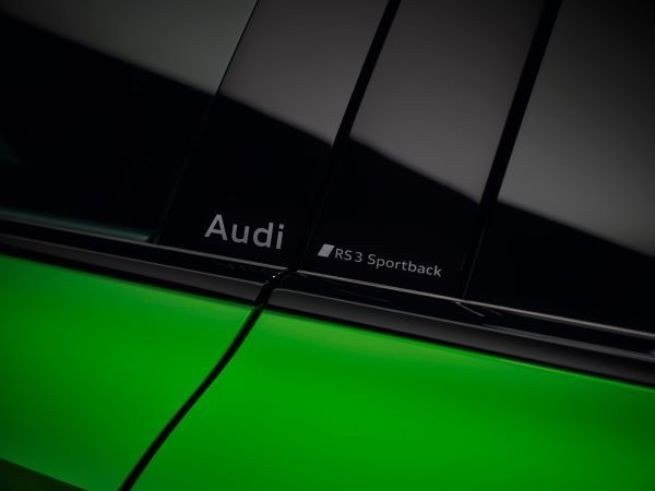 Audi RS 3 Sportback 2025 Audi lettering