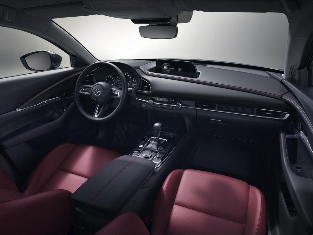 ภายในห้องโดยสาร Mazda CX-30