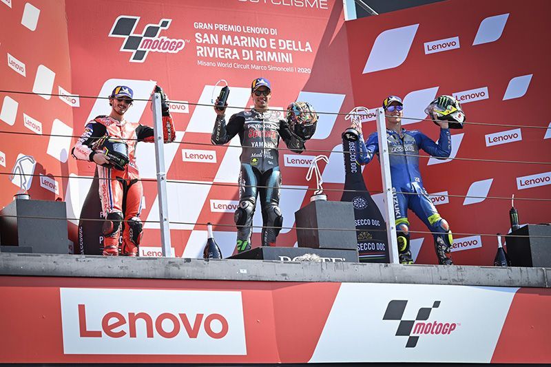 Morbidelli Menang MotoGP San Marino 2020