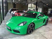 2017 Porsche 718 Cayman 2.0 AT Coupe