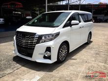 2017 Toyota Alphard (ปี 15-18) S C-Package 2.5 AT Van