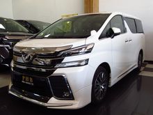 2016 Toyota Vellfire (ปี 15-18) Z G EDITION 2.5 AT Van