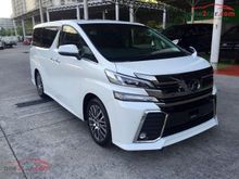 2017 Toyota Vellfire (ปี 15-18) Z G EDITION 2.5 AT Van