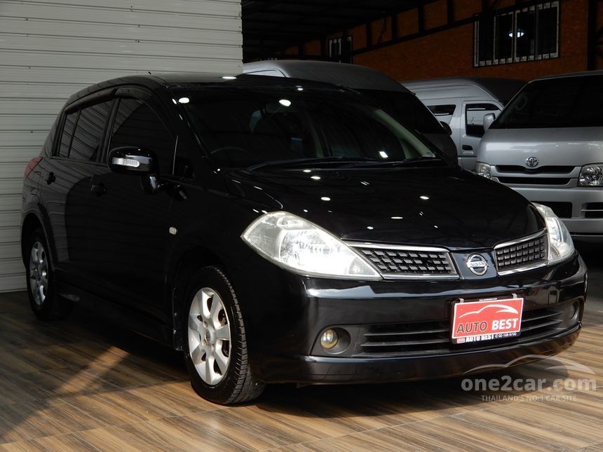 Nissan Tiida 2008 S 1.6 in กรุงเทพและปริมณฑล Automatic Hatchback สีดำ
