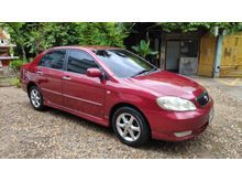 2003 Toyota Corolla Altis 1.8 หน้าหมู (ปี 01-07) G Sedan AT