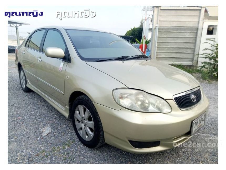 Toyota corolla altis 2002 Toyota corolla altis 2002