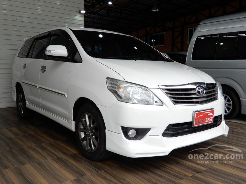 Toyota Innova 2013 V 2.0 in กรุงเทพและปริมณฑล Automatic Wagon สีขาว for ...