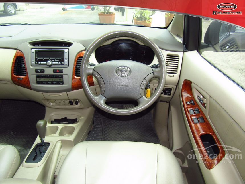 Toyota Innova 2008 V 2.0 in กรุงเทพและปริมณฑล Automatic Wagon สีดำ for ...