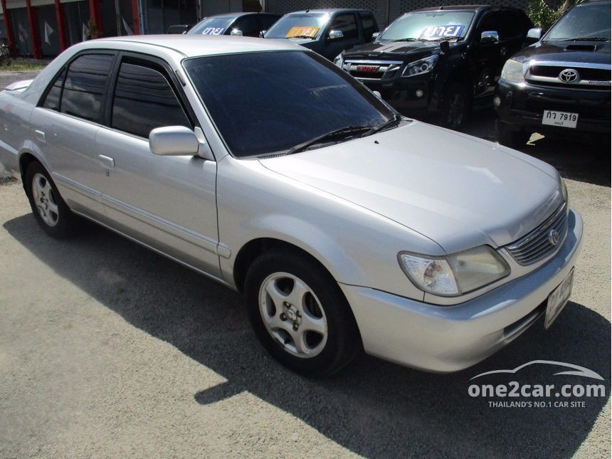 Toyota Soluna 2002 GLi 1.5 in ภาคใต้ Manual Sedan สีเงิน for 150,000 ...