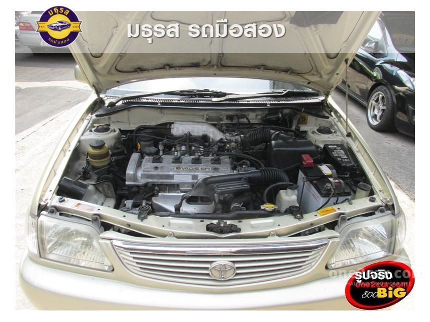Soluna Engine TOYOTA SOLUNA 1.5 E-Edition AT ปี 2002 โฉมหยดน้ำ รถบ้านแท้มือแรก วิ่ง ...