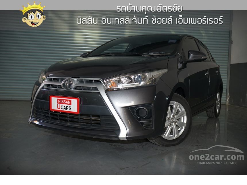 Toyota Yaris 2014 G 1.2 in กรุงเทพและปริมณฑล Automatic Hatchback สีเทา for 459,000 Baht ...